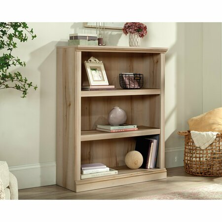 SAUDER 3 Shelf Bookcase Pm , Two adjustable shelves allow versatile storage and display options 434825